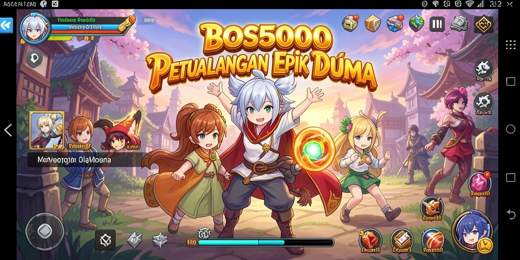 Gameplay seru dengan karakter Anime yang menarik dan strategi bertarung.