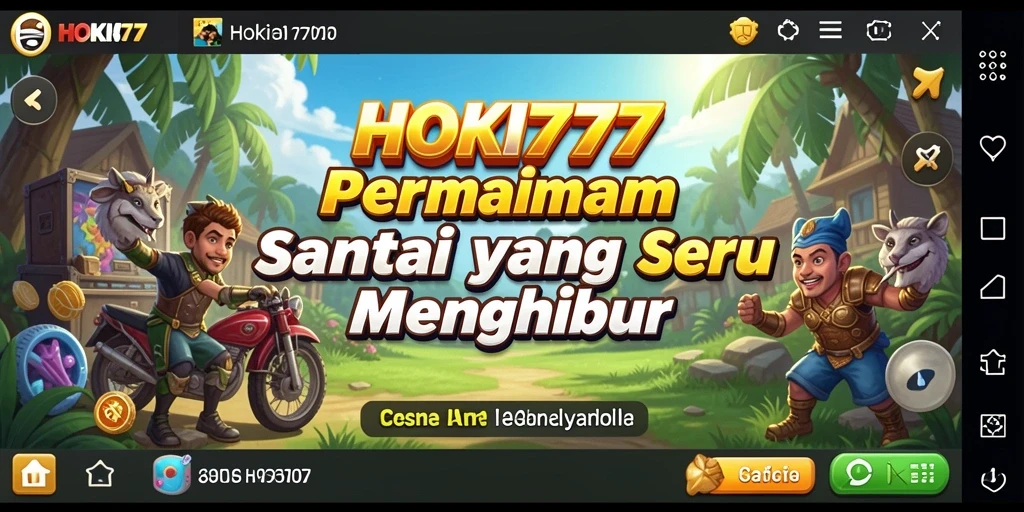 Tampilan menarik dari gameplay HOKI777 yang seru dan santai.