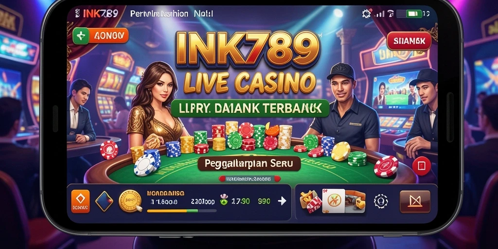 Tampilan gameplay Live Casino yang menarik dan interaktif.