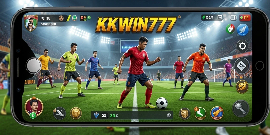 Tampilan gameplay KKWIN777 menonjolkan keseruan olahraga.