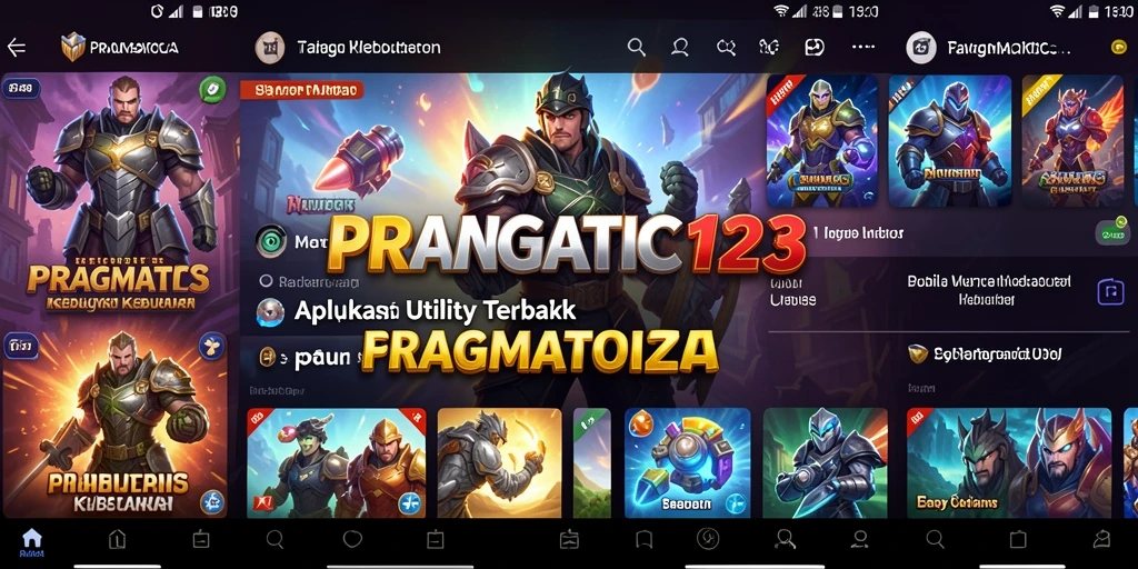 Tampilan utama PRAGMATIC123 menunjukkan fitur manajemen tugas yang efisien.