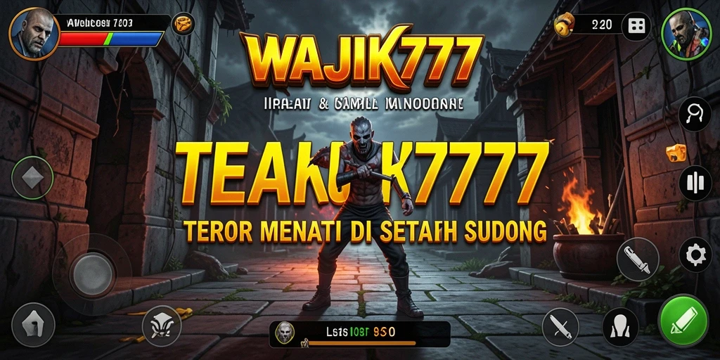 Screenshot dari gameplay <strong>WAJIK777</strong> dengan suasana menakutkan dan mencekam.