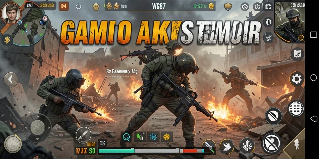 Tampilan mendebarkan dari gameplay <strong>WG87</strong> yang penuh strategi dan aksi.